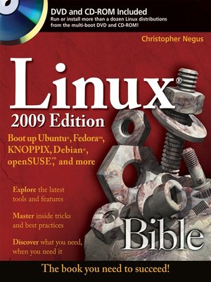 cover image of Linux Bible 2009 Edition